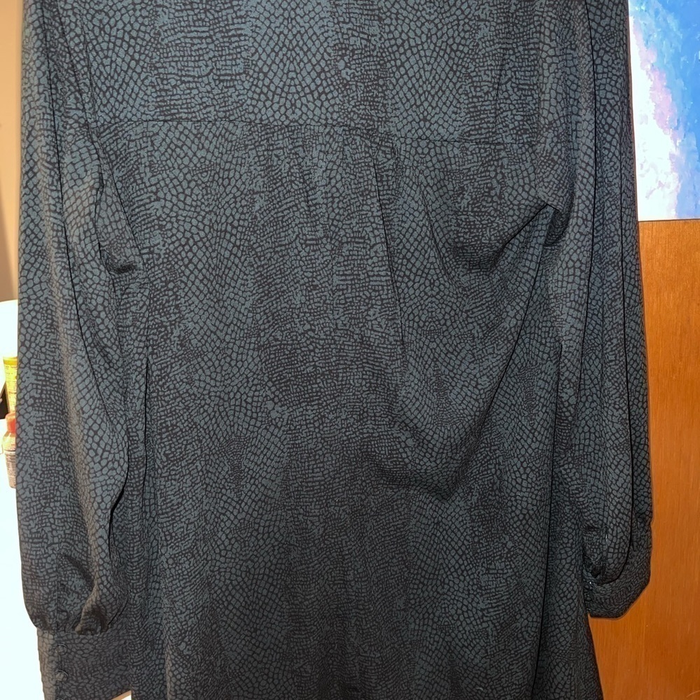 a new day cheetah size medium dress